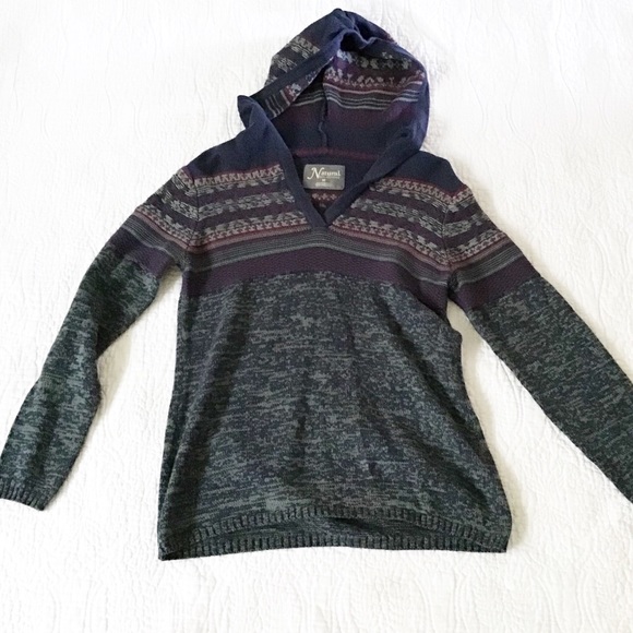 Natural Reflections Sweaters - Natural Reflections Knit Hooded Sweater Natural Reflections Sweaters - Natural Reflections Knit Hooded Sweater